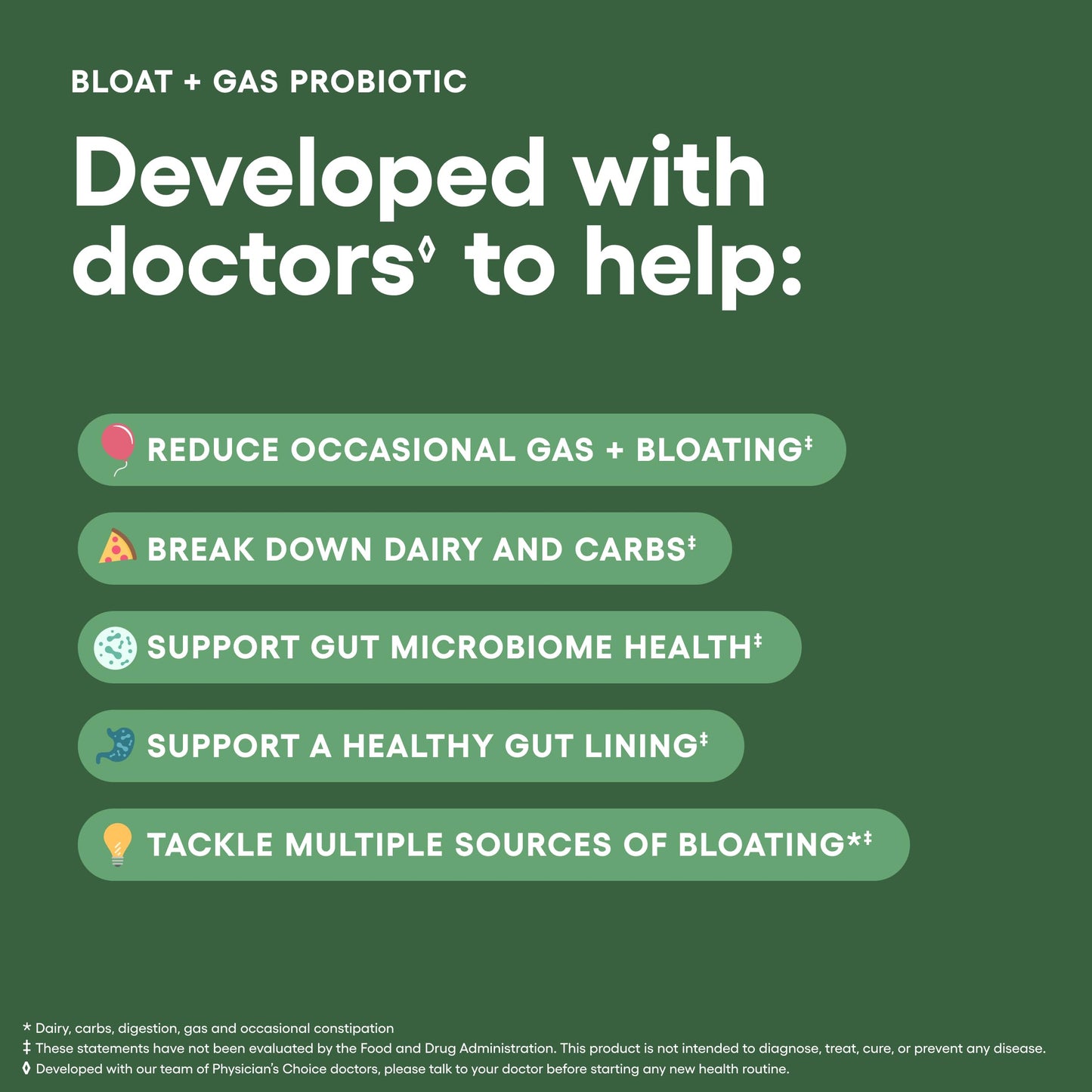 BLOAT+GAS PROBIOTIC