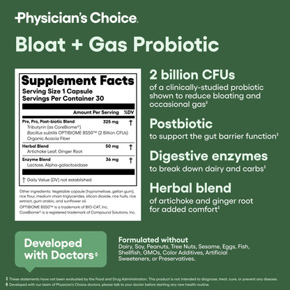 BLOAT+GAS PROBIOTIC